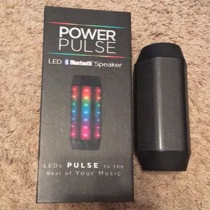 Authentic MultiTech Audio Power Pulse LED Speaker